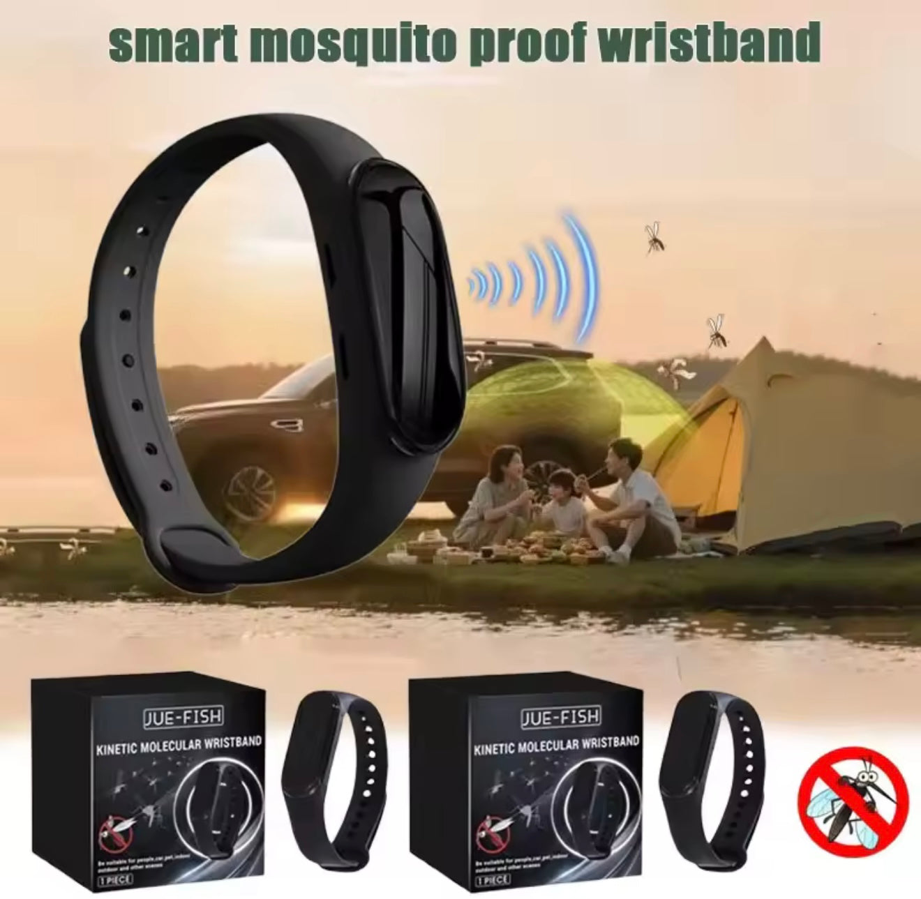 PULSERA REPELENTE MOSQUITOS ULTRASONICA