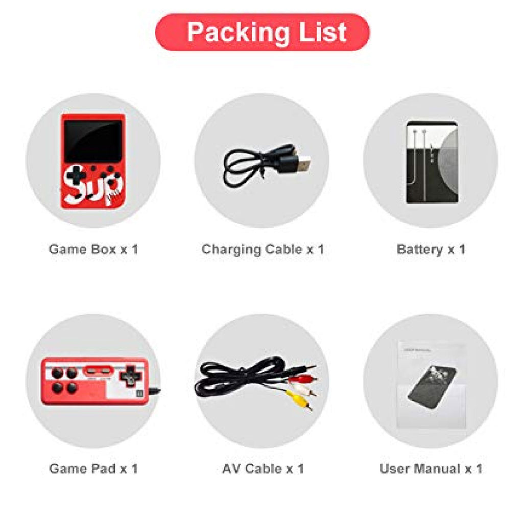 Mini Consola SUP Retro 400 Juegos